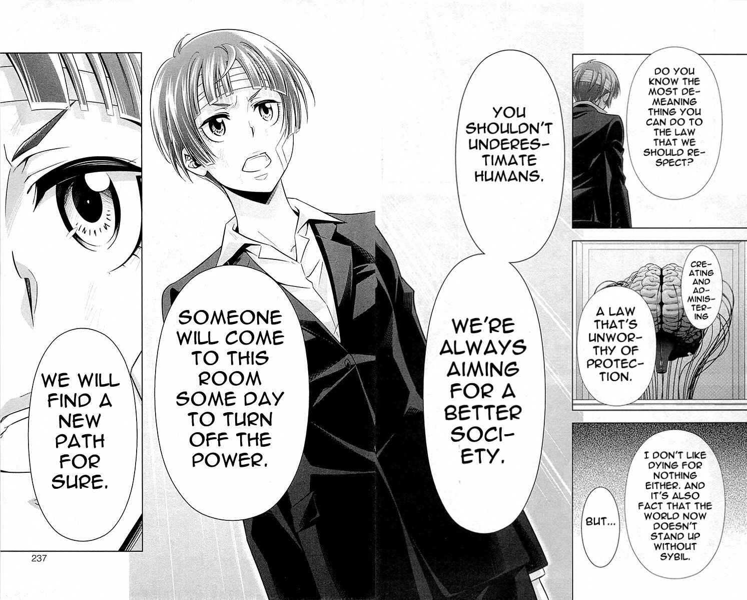 Page 46 Chapter 25 Psycho-Pass - Kanshikan Tsunemori Akane