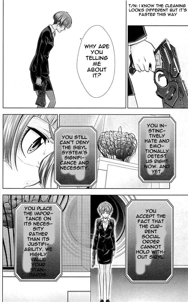 Page 14 Chapter 22 Psycho-Pass - Kanshikan Tsunemori Akane