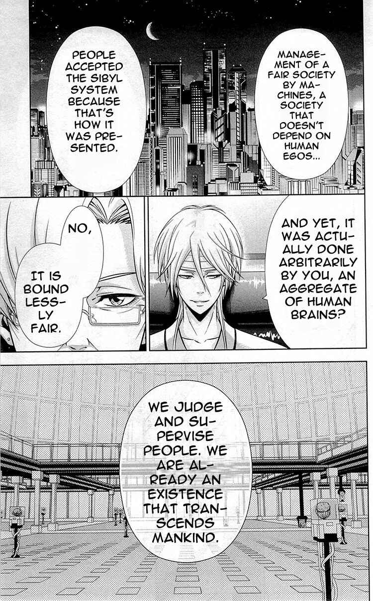 Page 20 Chapter 19 Psycho-Pass - Kanshikan Tsunemori Akane