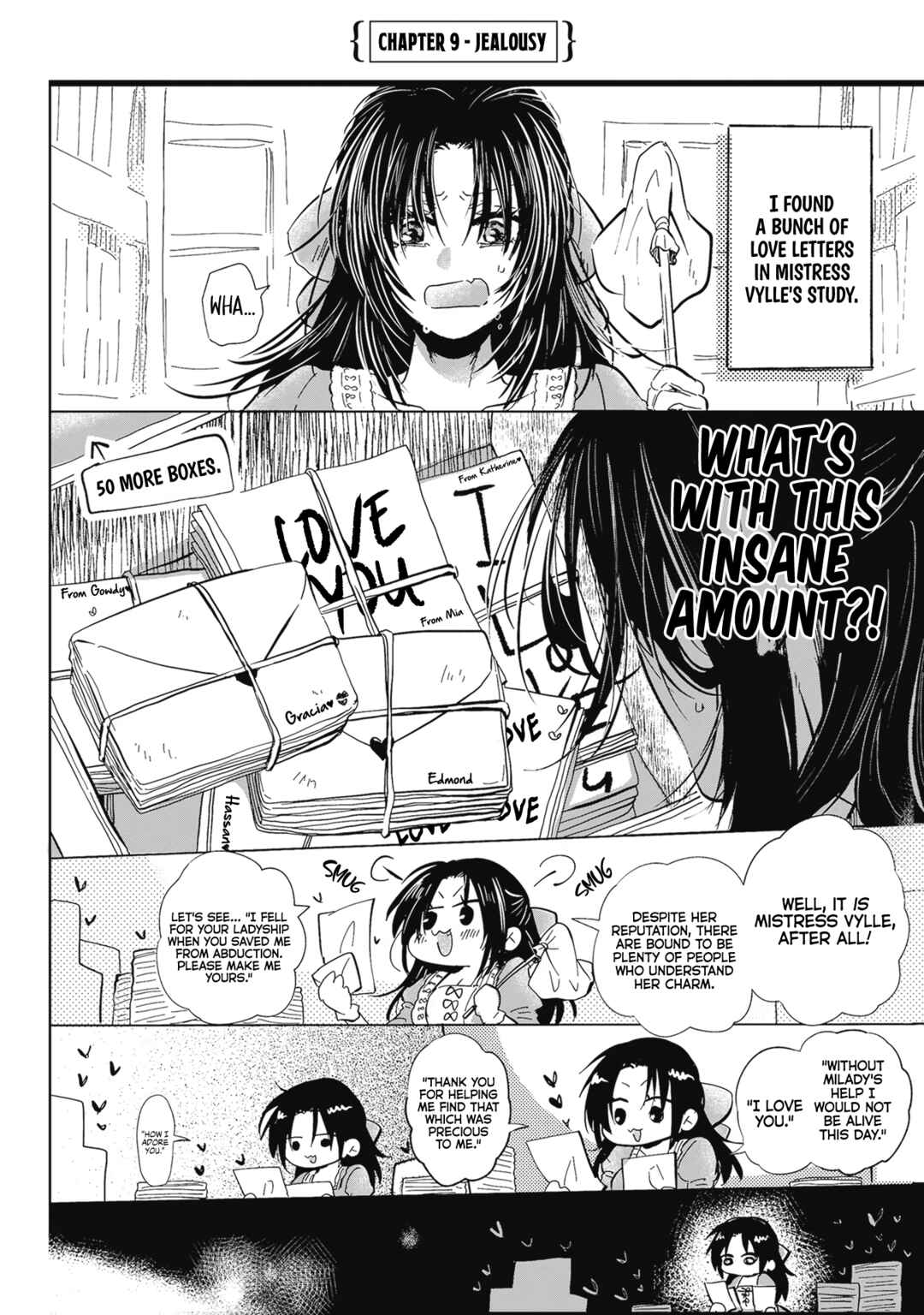 Page 1 Chapter 9 The Villainess Who Steals the Heroines Heart