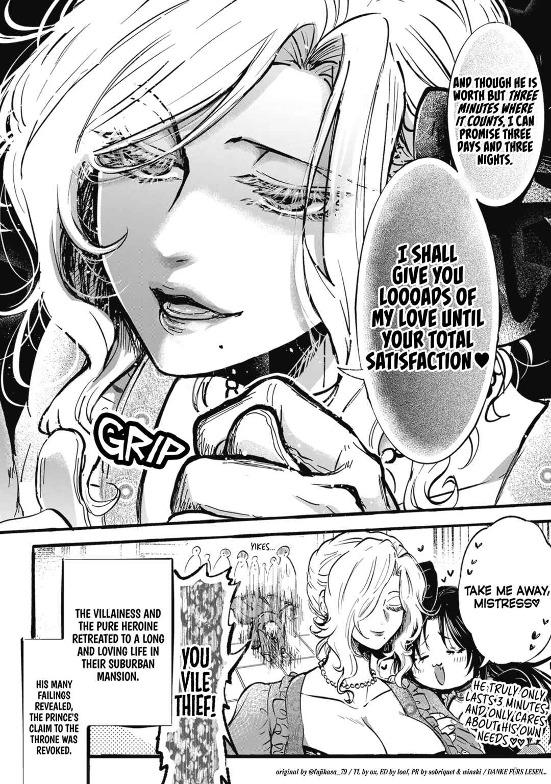 Page 4 Chapter 1 The Villainess Who Steals the Heroines Heart