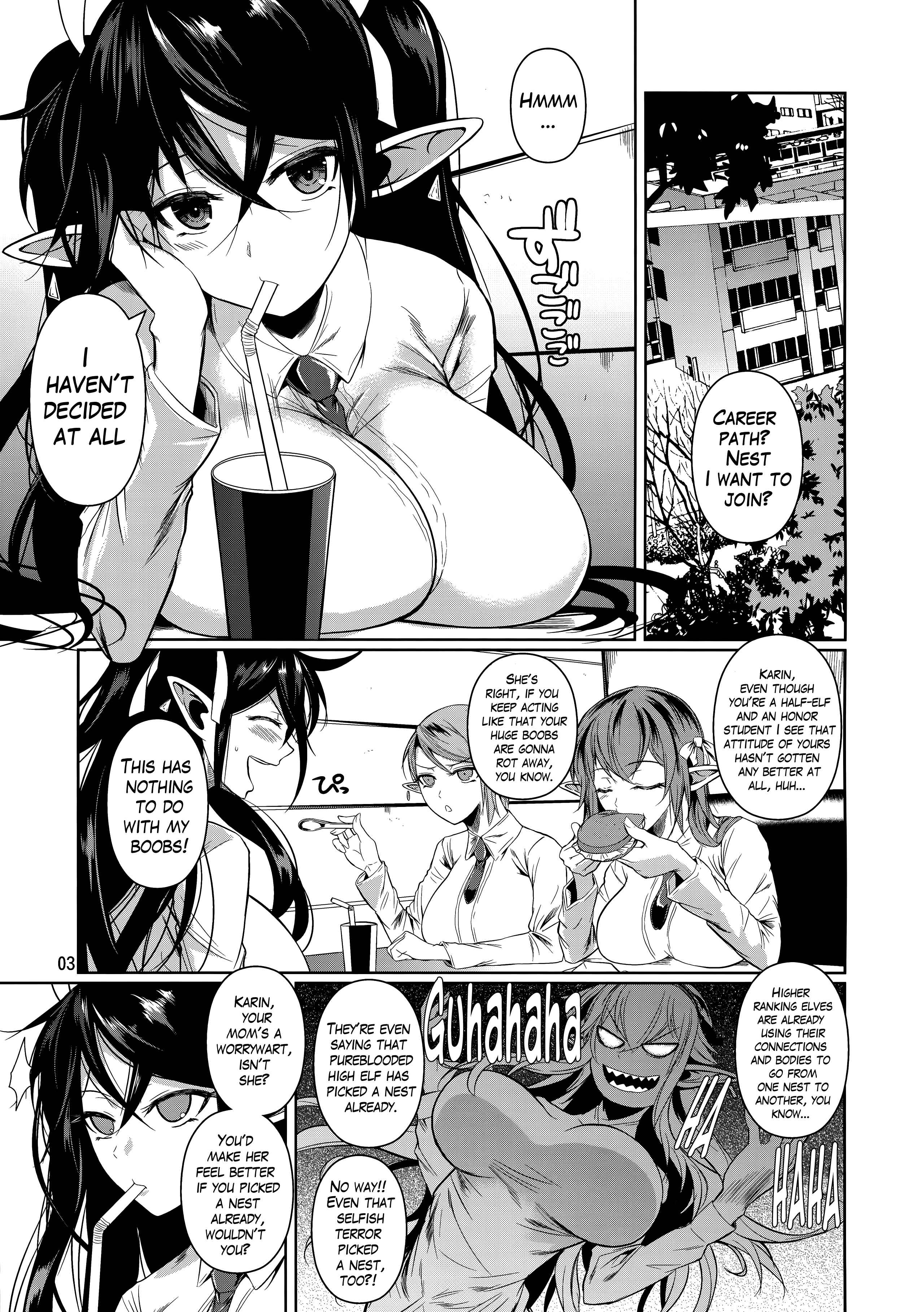 Page 4 Chapter 5 High Elf × High School