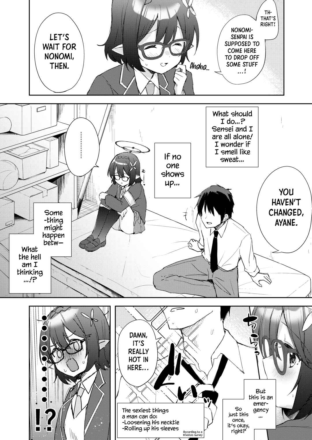 Page 7 Chapter Unknown_dbbe Blue Archive - Ayane, Ochitsuite!
