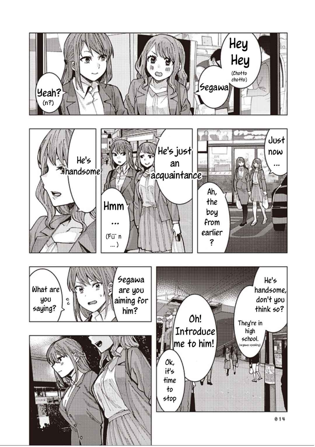 Page 2 Chapter 1.3 OL ga Gesen de Atta Yankee Danshi Koukousei ni Natsukareru Hanashi