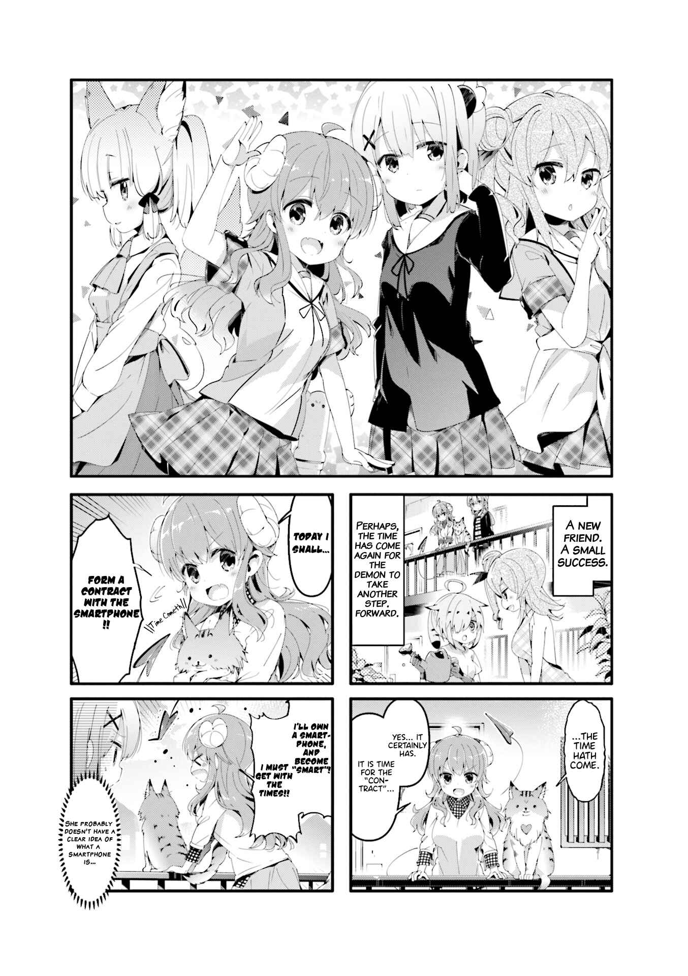 Page 1 Chapter 53 Machikado Mazoku