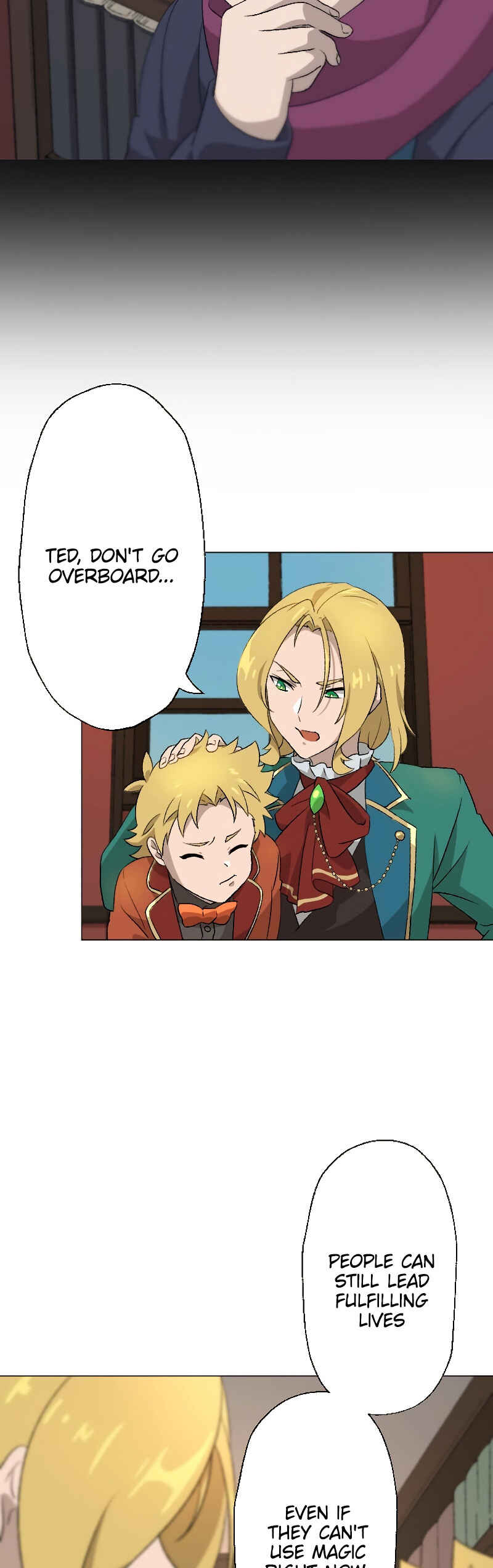 Page 34 Chapter 3 Rettougan no Tensei Majutsushi - Shiitagerareta Moto Yuusha wa Mirai no Sekai o Yoyuu de Ikinuku (GIGATOON Studio)