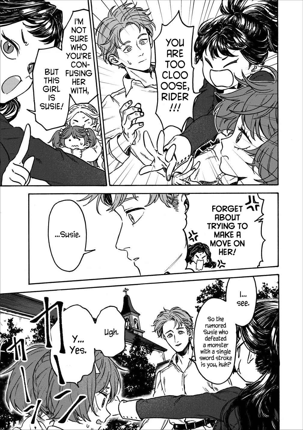 Page 3 Chapter 6.1 Onna Chara de Isekai Teni shite Cheatppoi kedo Zako Chara na no de Medatazu Heiwa na Shomin wo Mezashimasu!