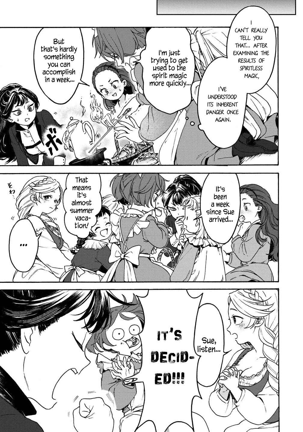 Page 7 Chapter 7.1 Onna Chara de Isekai Teni shite Cheatppoi kedo Zako Chara na no de Medatazu Heiwa na Shomin wo Mezashimasu!
