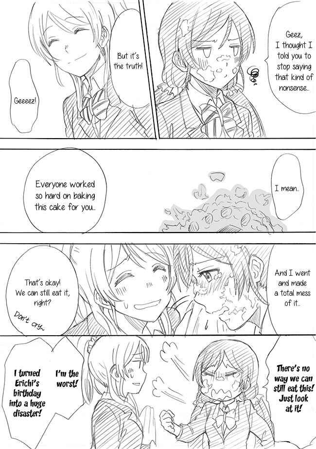 Page 4 Chapter Unknown_a7b3 Love Live! - Omedetou! Harashooo Bakappuru!! (Doujinshi)