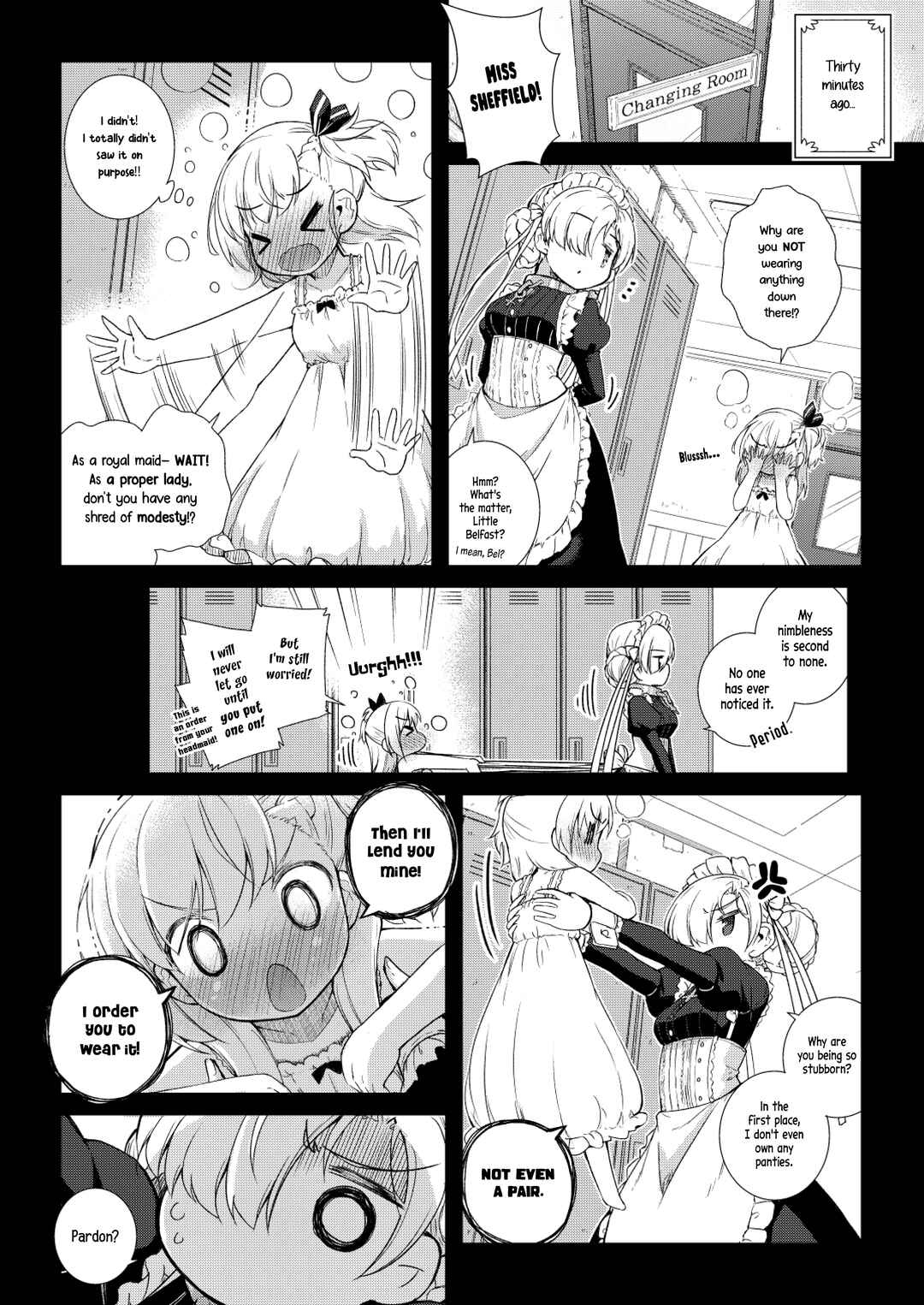 Page 2 Chapter 2 Azur Lane - Royal o Nan da to Omotterun desu ka (Doujinshi)