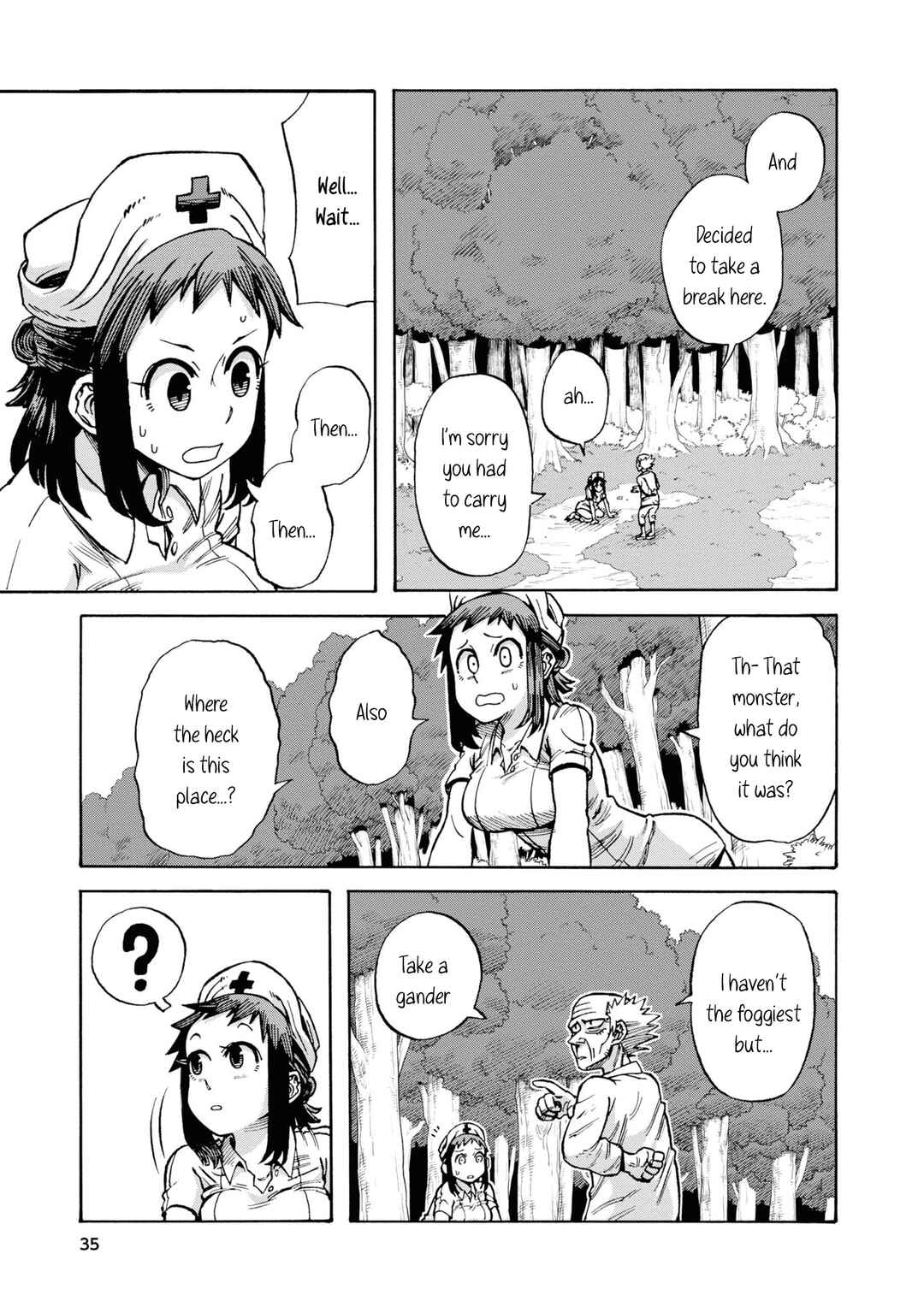 Page 5 Chapter 2 Yomei Nikagetsu no Isekai Kenkouhou