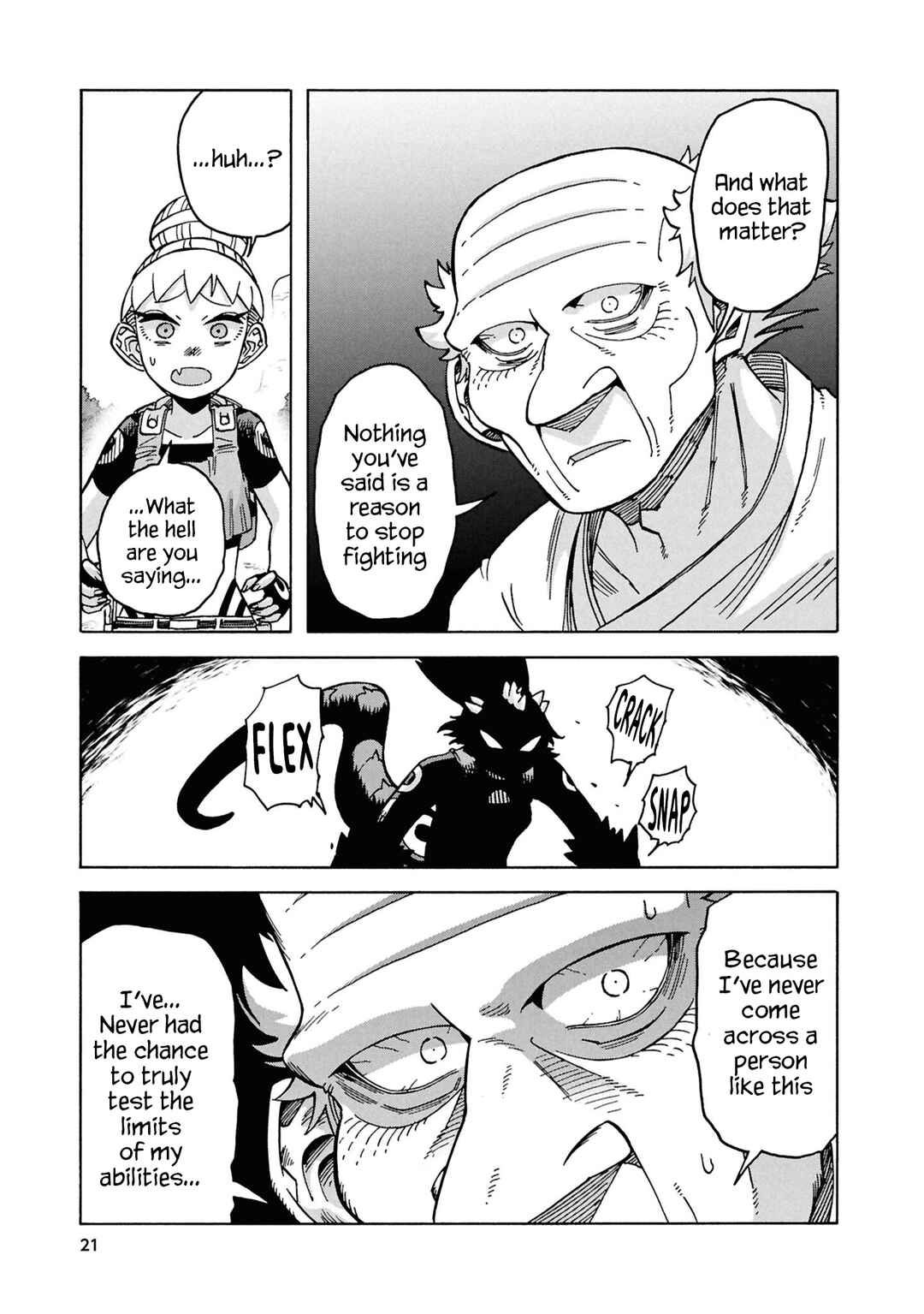 Page 21 Chapter 17 Yomei Nikagetsu no Isekai Kenkouhou