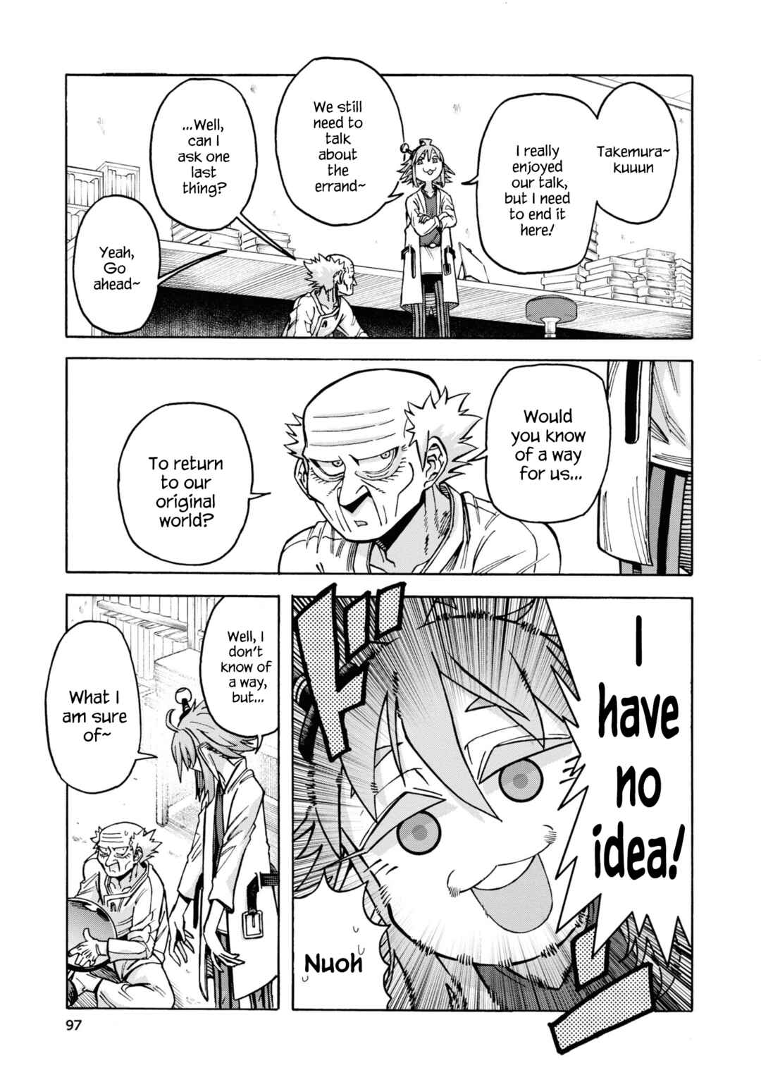 Page 27 Chapter 10 Yomei Nikagetsu no Isekai Kenkouhou