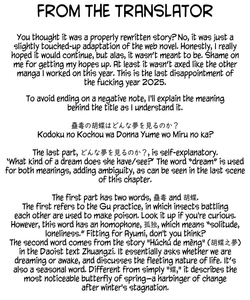 Page 30 Chapter 15 Kodoku no Kochou wa Donna Yume wo Miru no ka?
