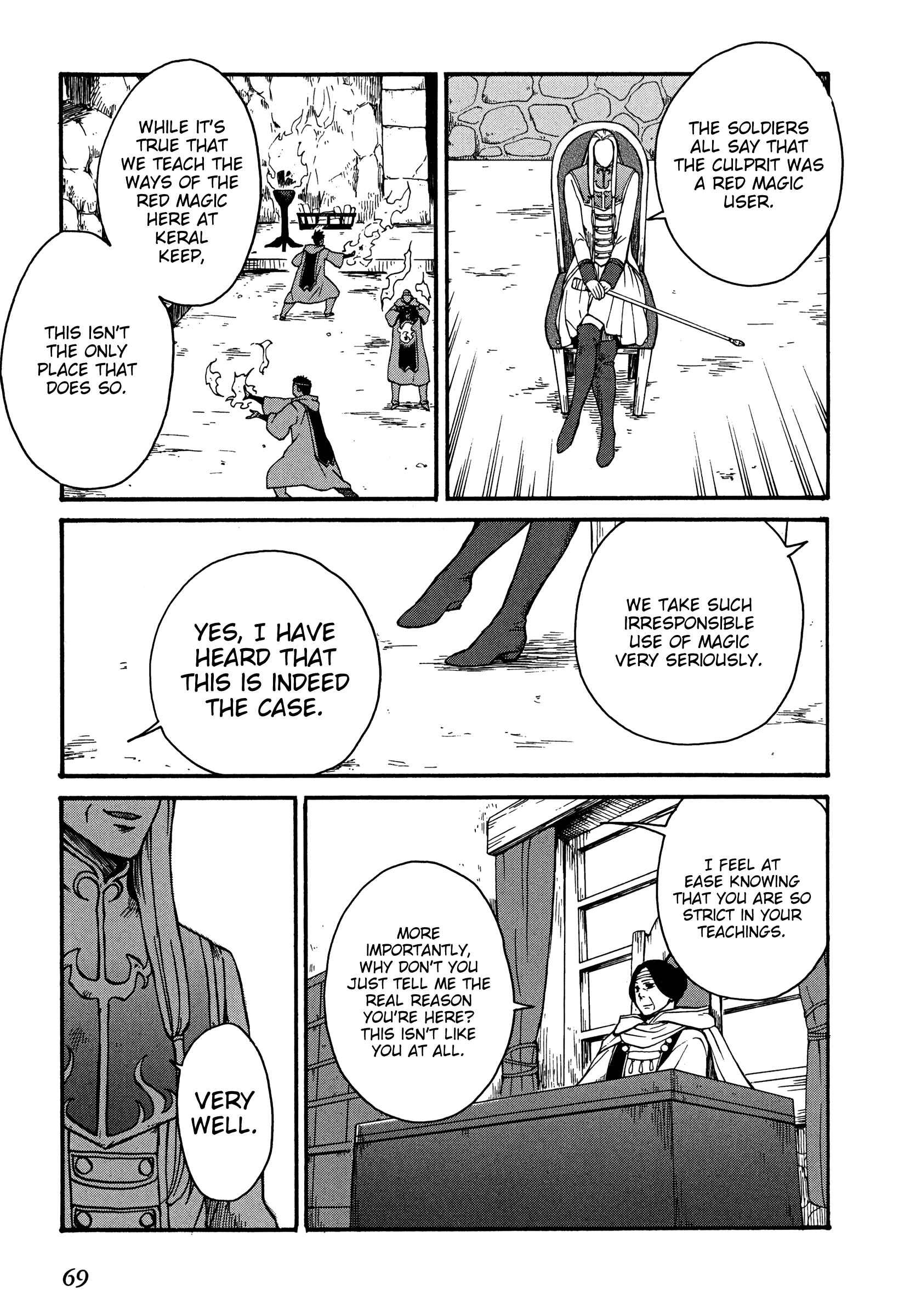 Page 5 Chapter 3 Magic: The Gathering - the Flame that doesnt Burn