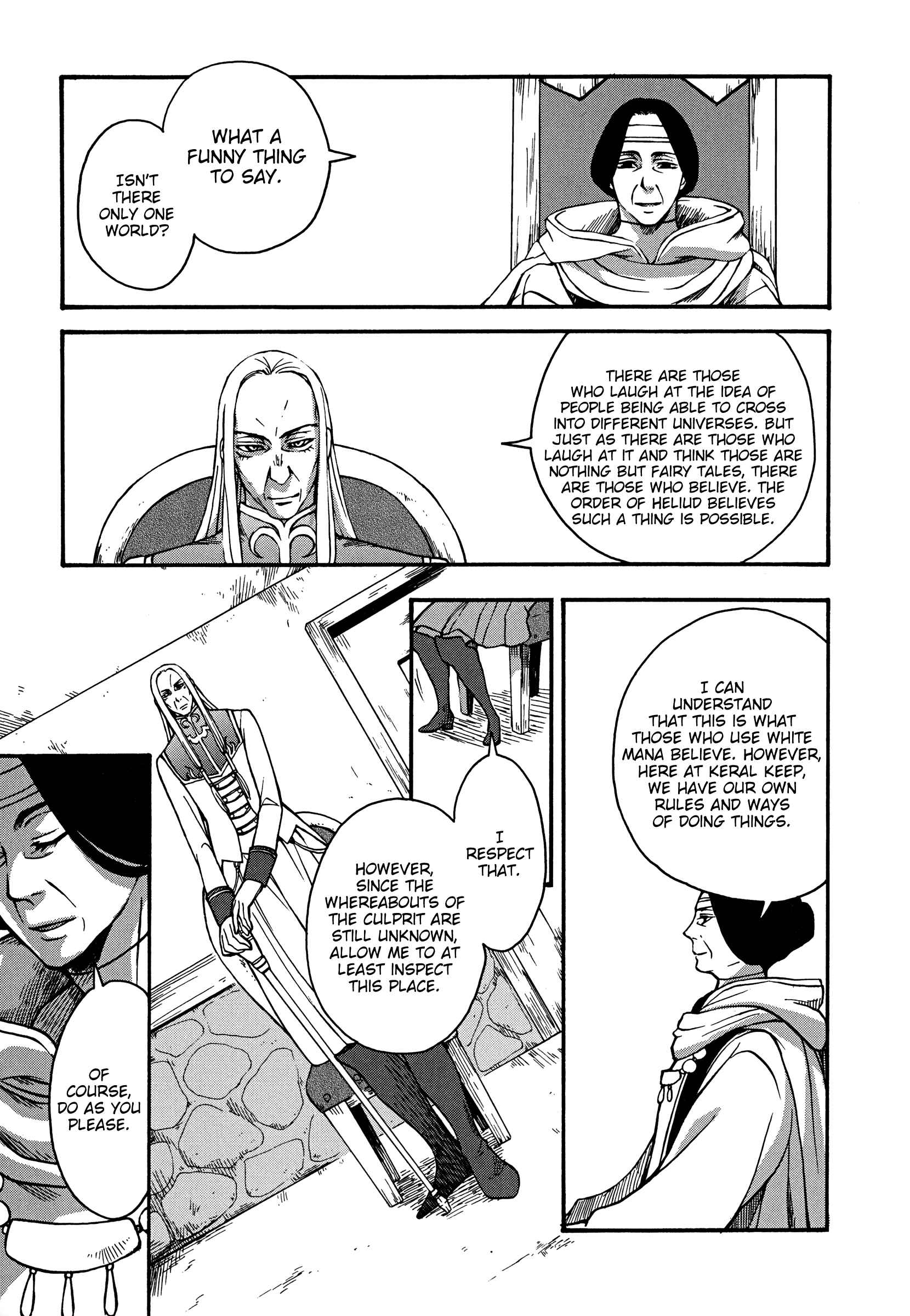Page 7 Chapter 3 Magic: The Gathering - the Flame that doesnt Burn