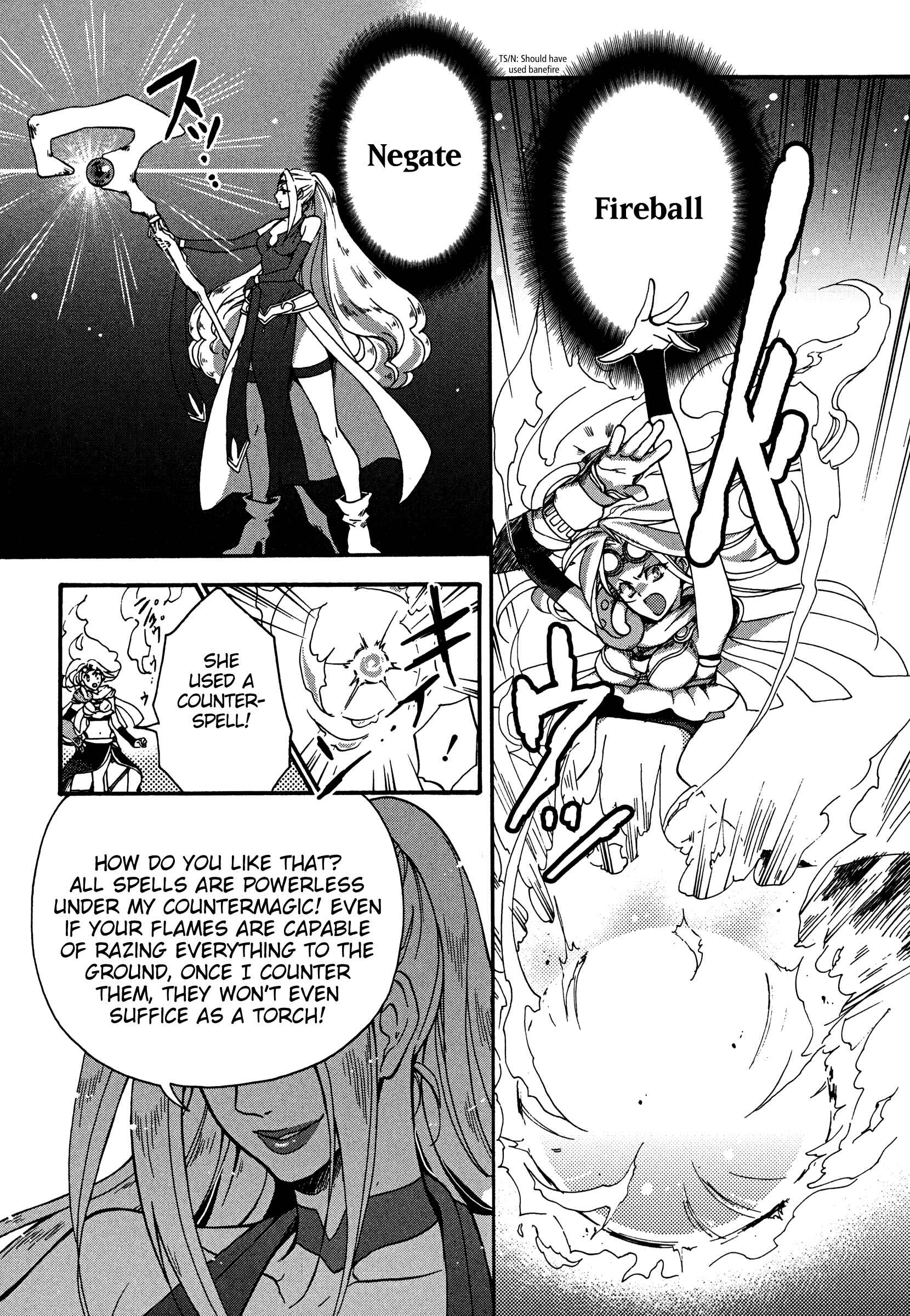 Page 16 Chapter 4 Magic: The Gathering - the Flame that doesnt Burn