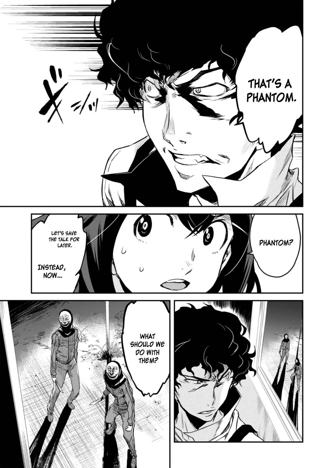 Page 22 Chapter 1 Detective Akechi in a frenzy.