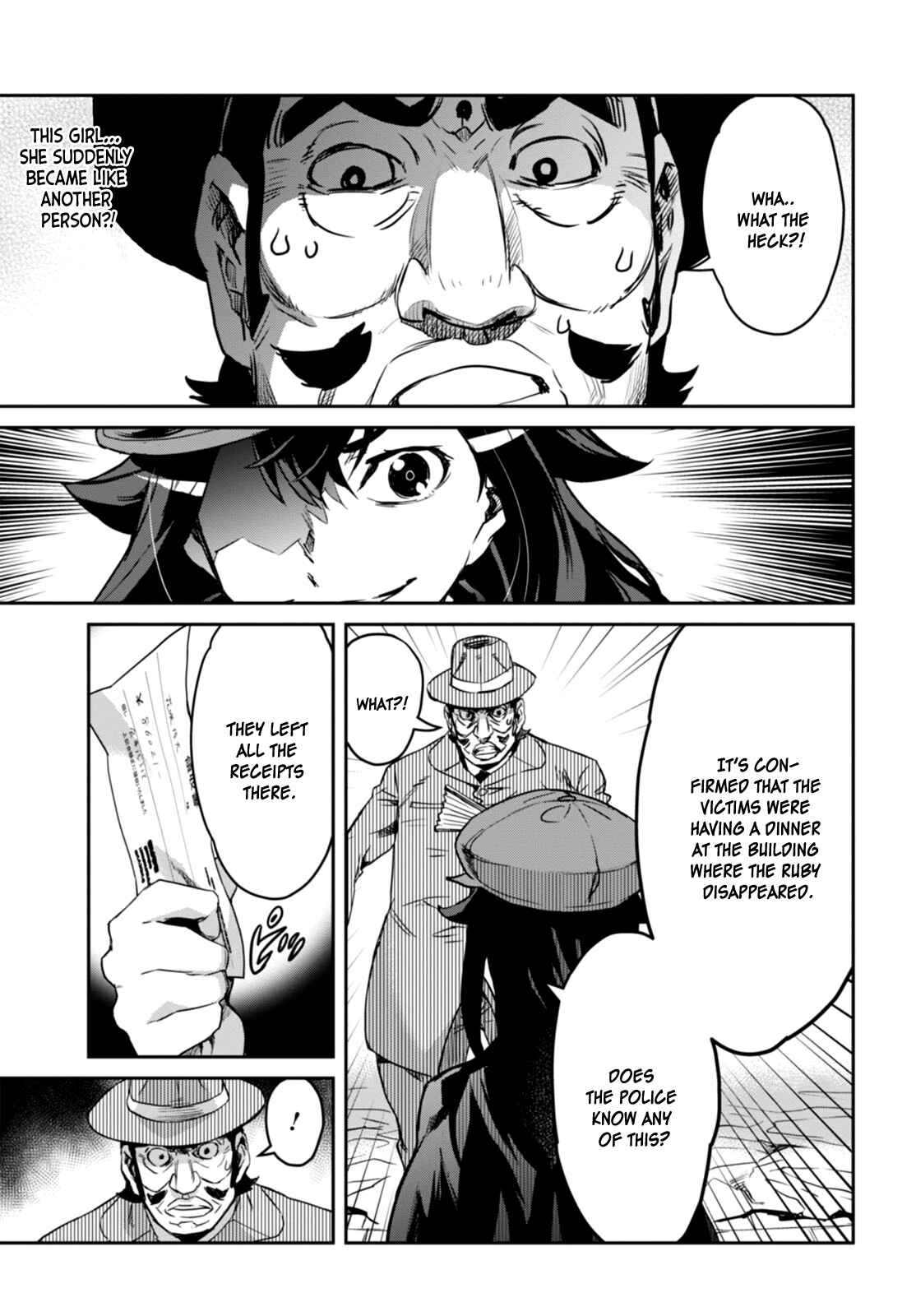 Page 54 Chapter 1 Detective Akechi in a frenzy.
