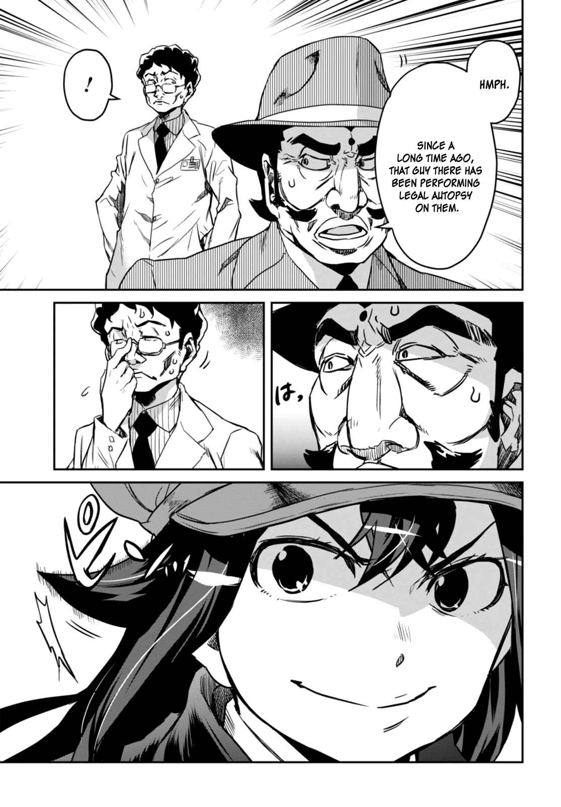 Page 60 Chapter 1 Detective Akechi in a frenzy.