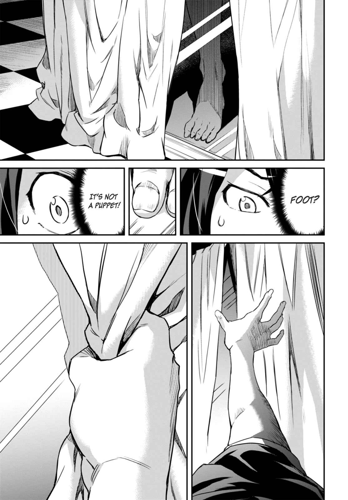 Page 77 Chapter 1 Detective Akechi in a frenzy.