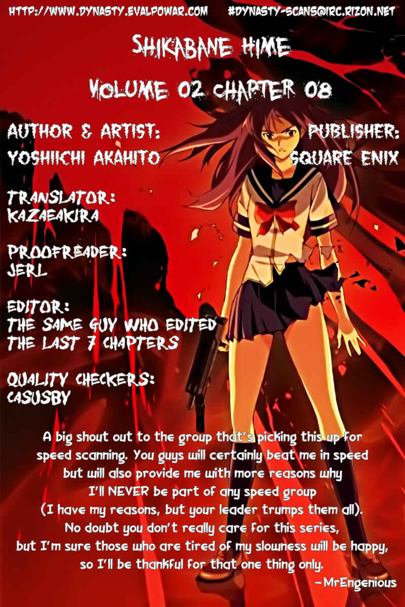 Page 43 Chapter 8 Shikabane Hime