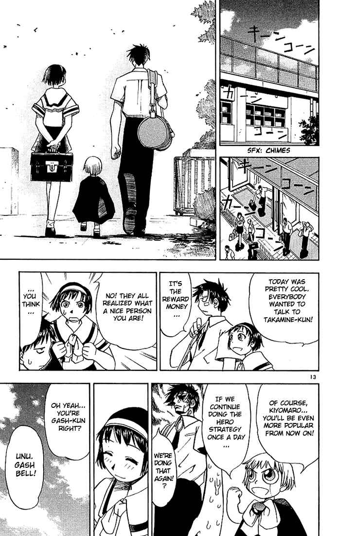 Page 13 Chapter 4 Zatch Bell!!