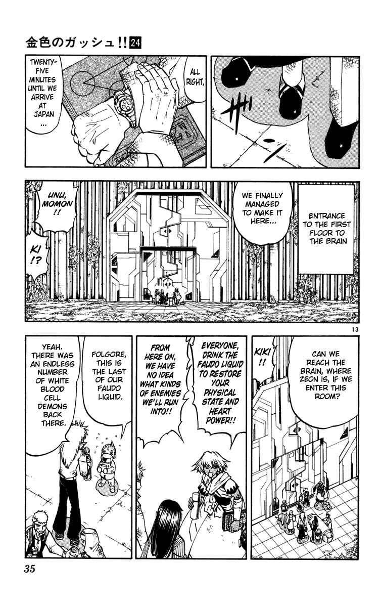 Page 13 Chapter 225 Zatch Bell!!