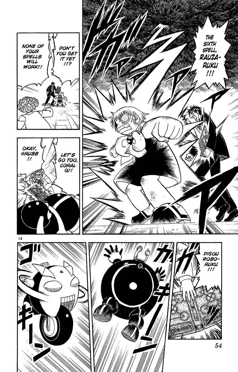 Page 14 Chapter 165 Zatch Bell!!
