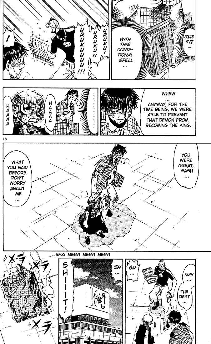 Page 18 Chapter 20 Zatch Bell!!