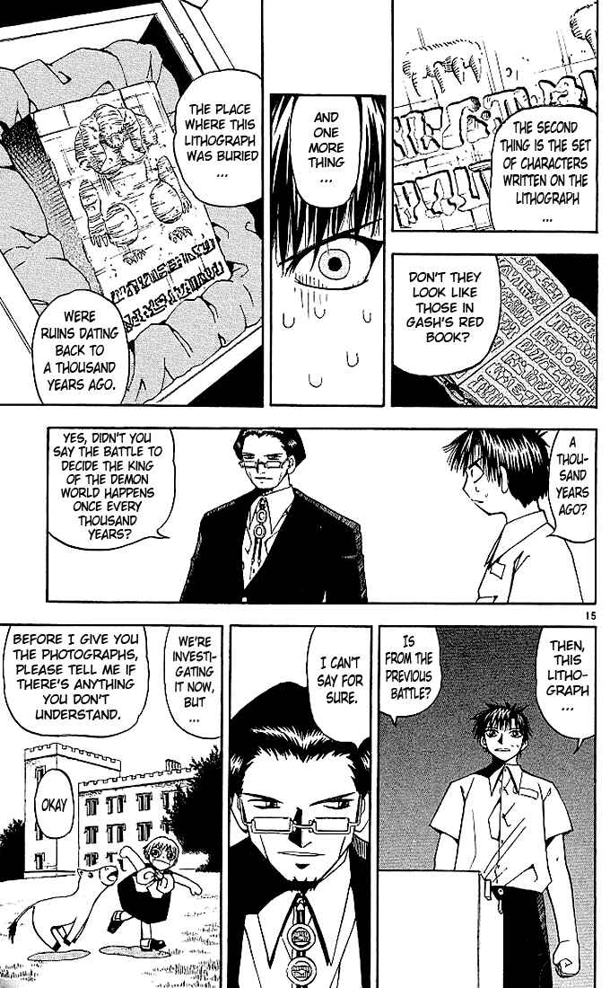 Page 15 Chapter 53 Zatch Bell!!