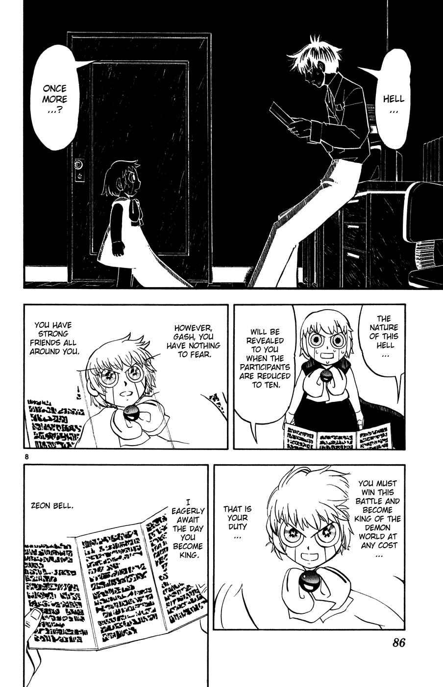 Page 8 Chapter 278 Zatch Bell!!
