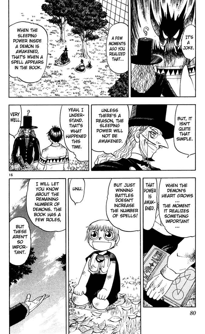 Page 16 Chapter 98 Zatch Bell!!