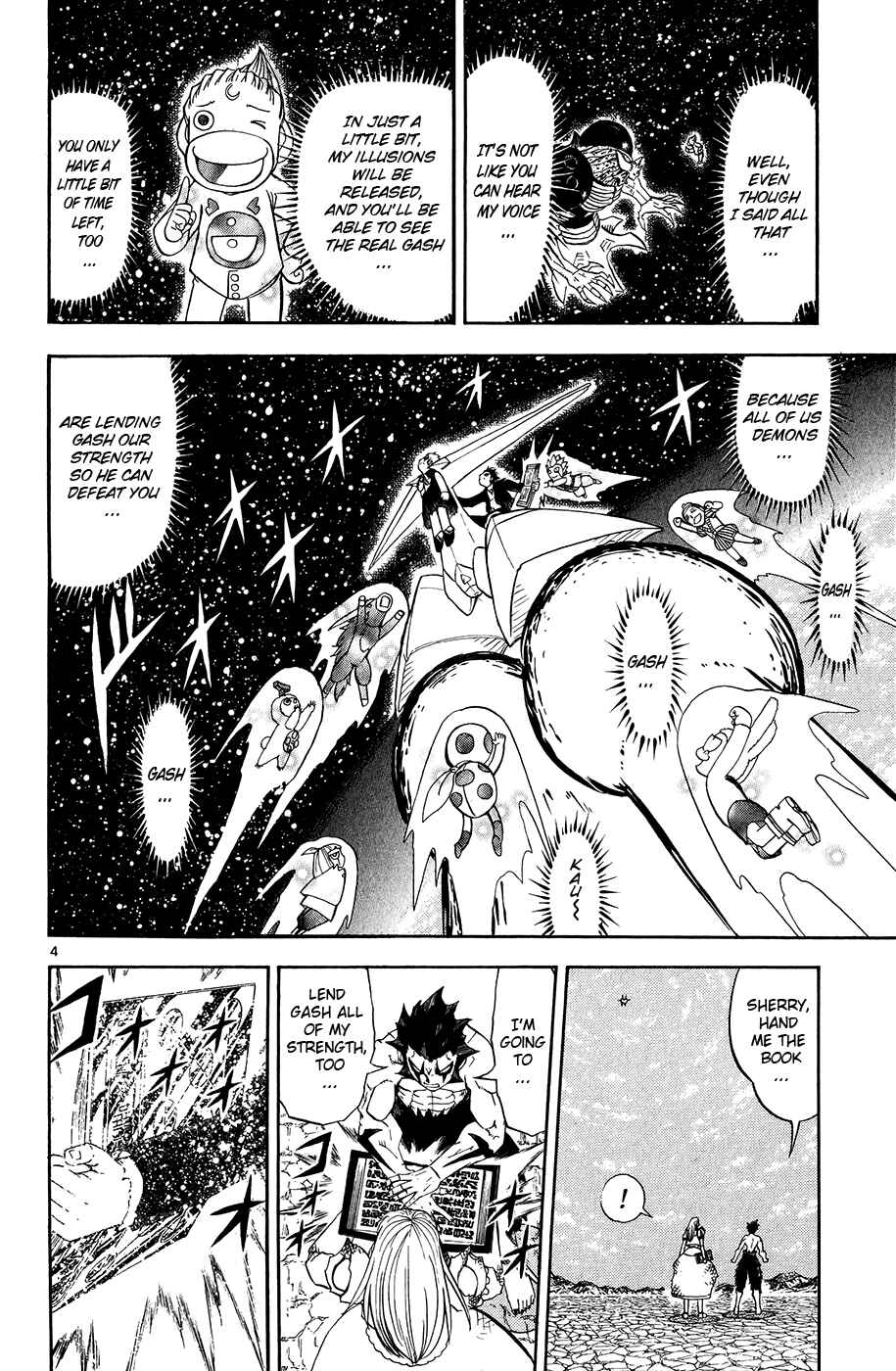 Page 4 Chapter 319 Zatch Bell!!