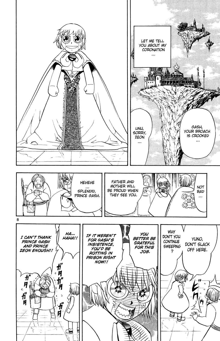 Page 8 Chapter 323 Zatch Bell!!