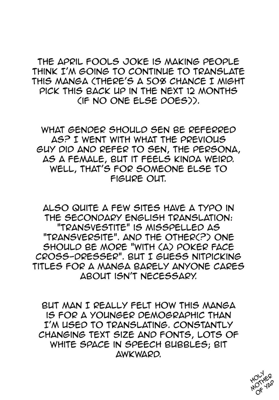 Page 33 Chapter 3 Poker Face Josou Danshi to.