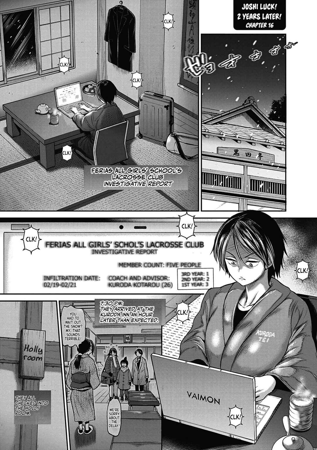 Page 1 Chapter 16 Joshi Luck! 2 Years Later