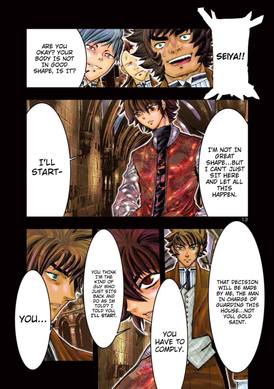 Page 13 Chapter 4 Saint Seiya: Episode G Requiem