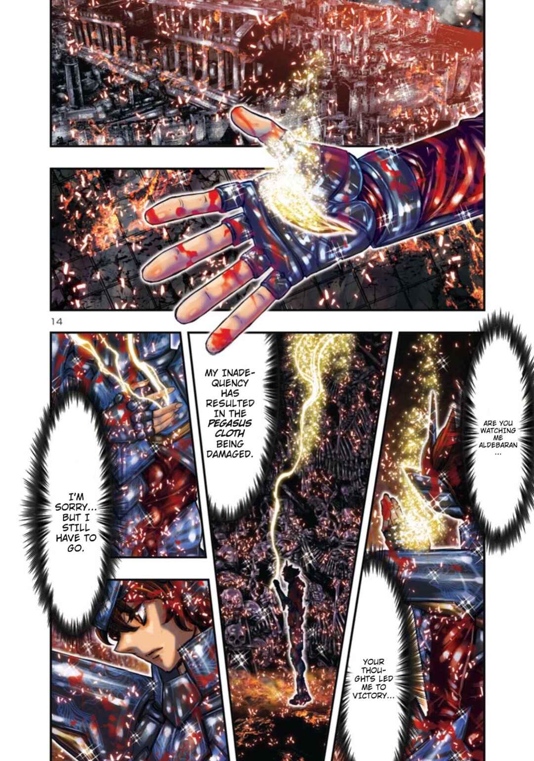 Page 12 Chapter 14 Saint Seiya: Episode G Requiem