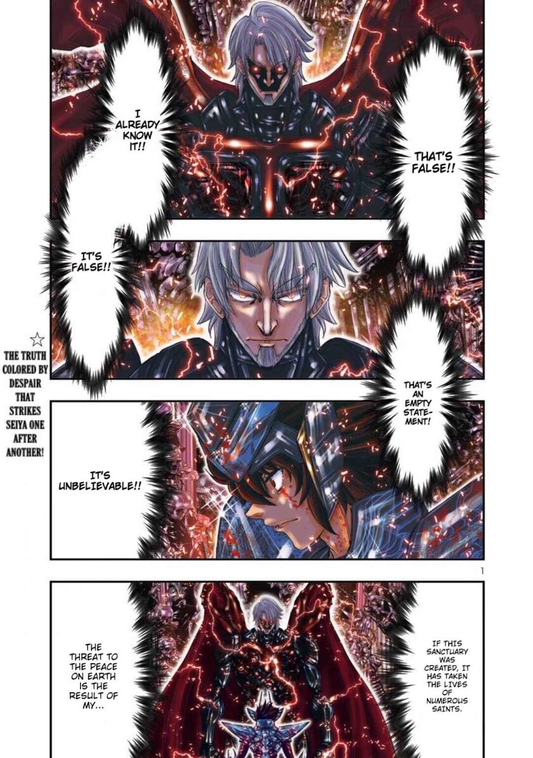 Page 1 Chapter 21 Saint Seiya: Episode G Requiem