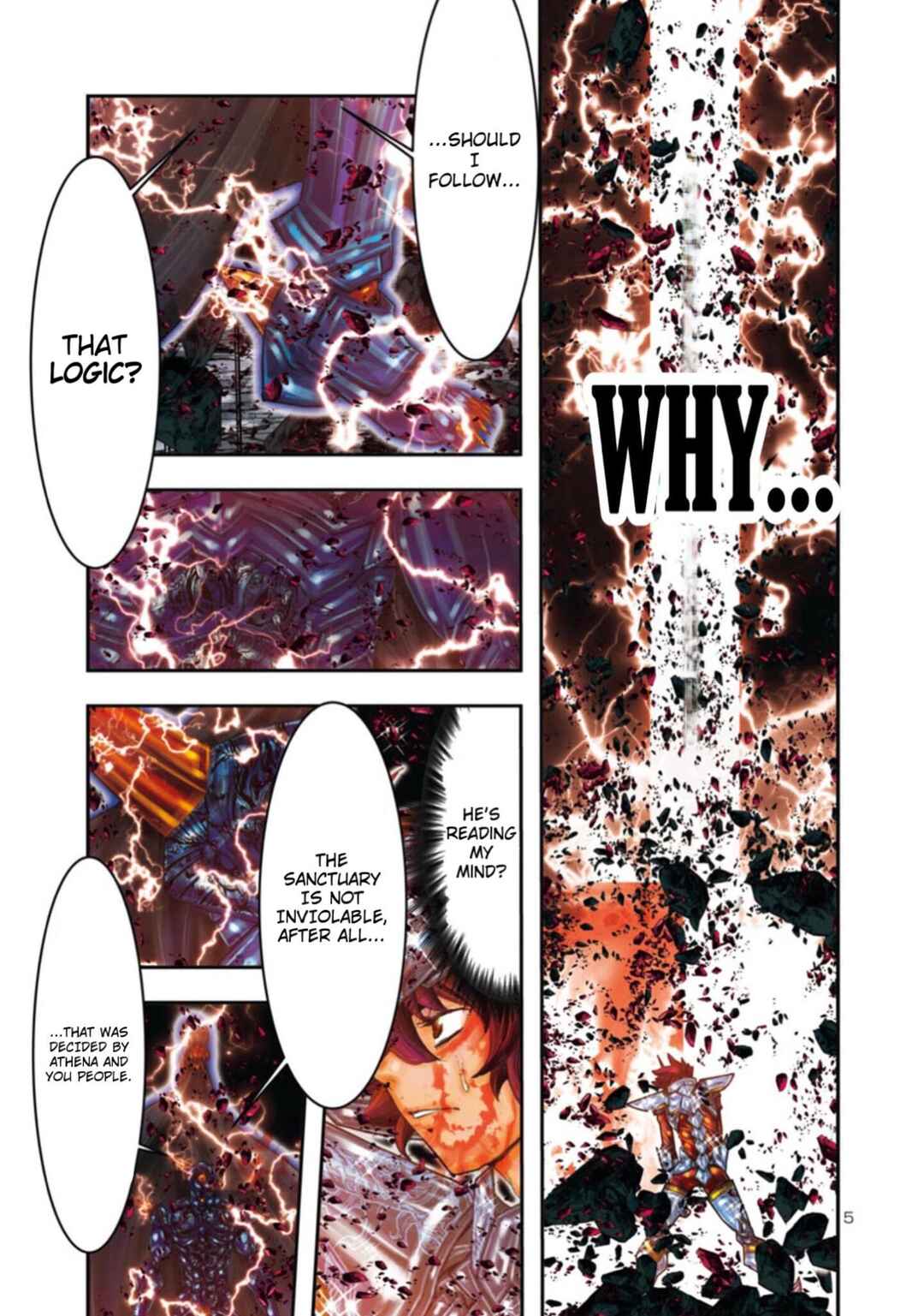 Page 4 Chapter 8 Saint Seiya: Episode G Requiem