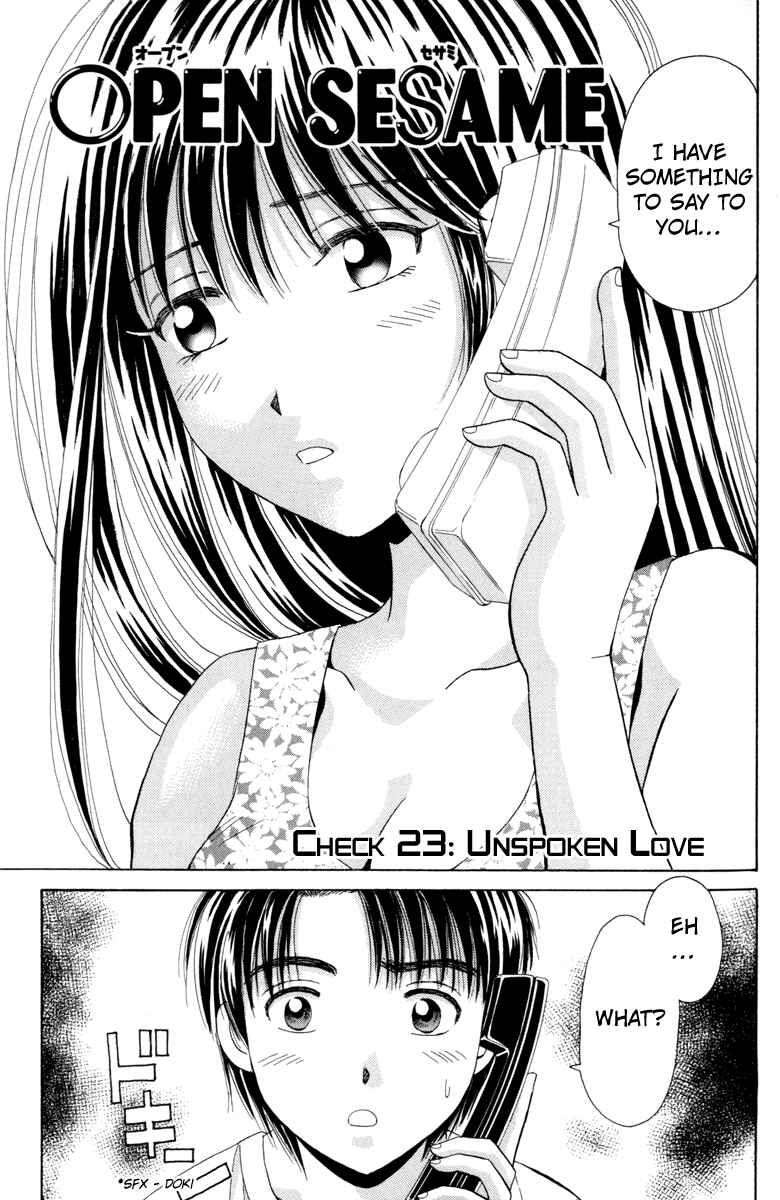 Page 1 Chapter 23 Open Sesame