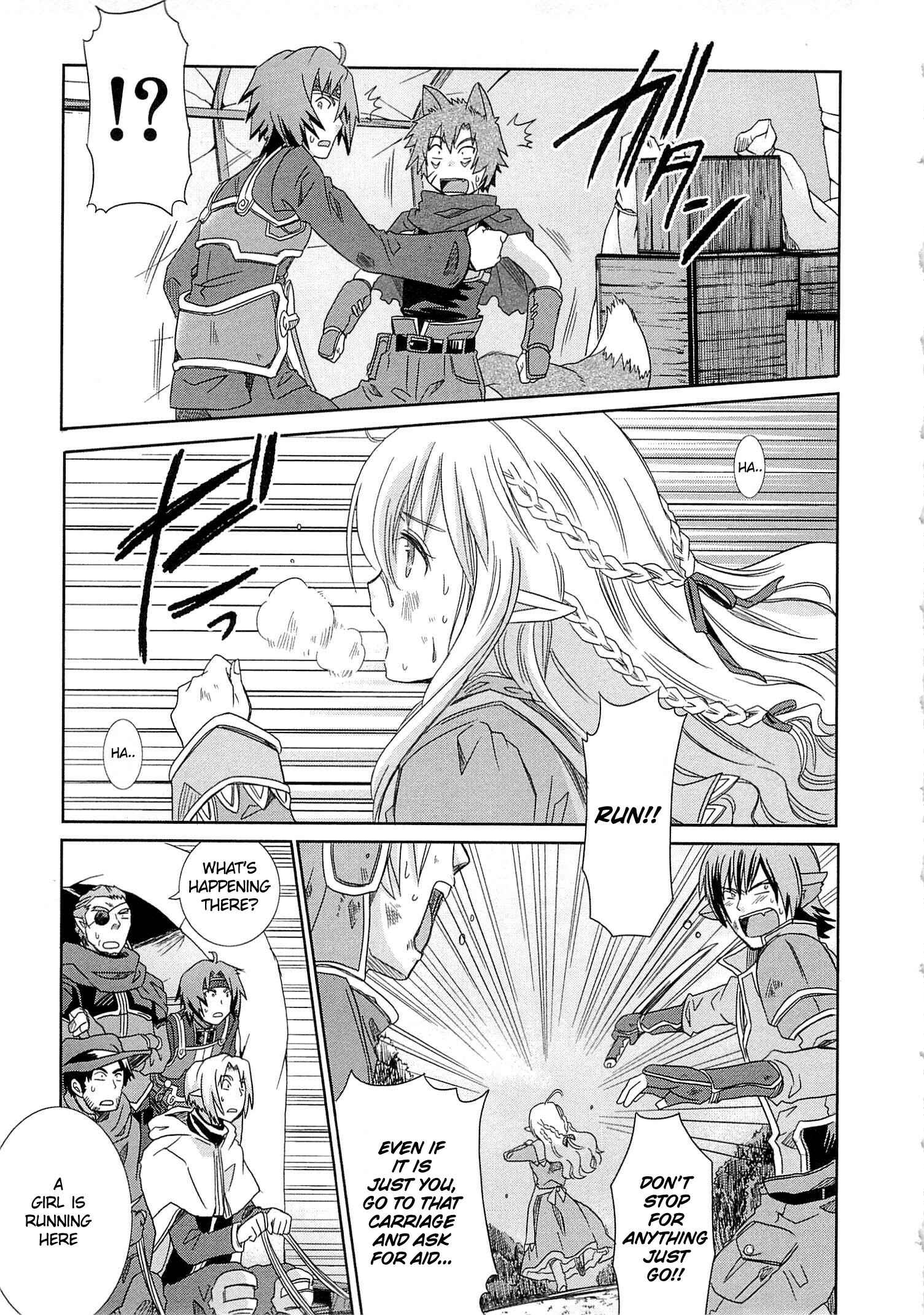 Page 9 Chapter 4 Log Horizon - Honey Moon Logs