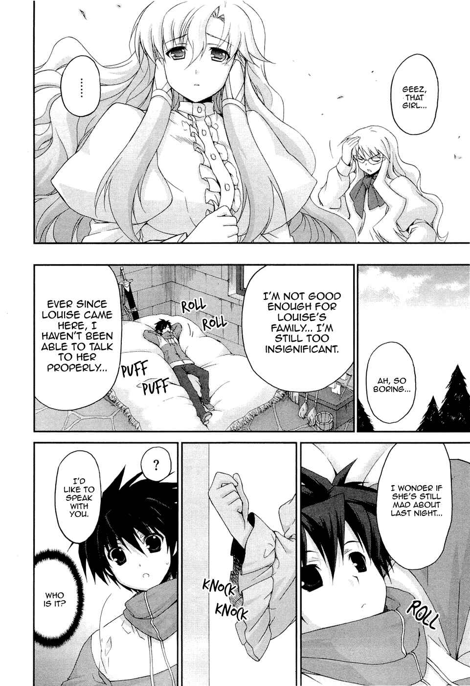 Page 18 Chapter 2 Zero no Tsukaima Chevalier