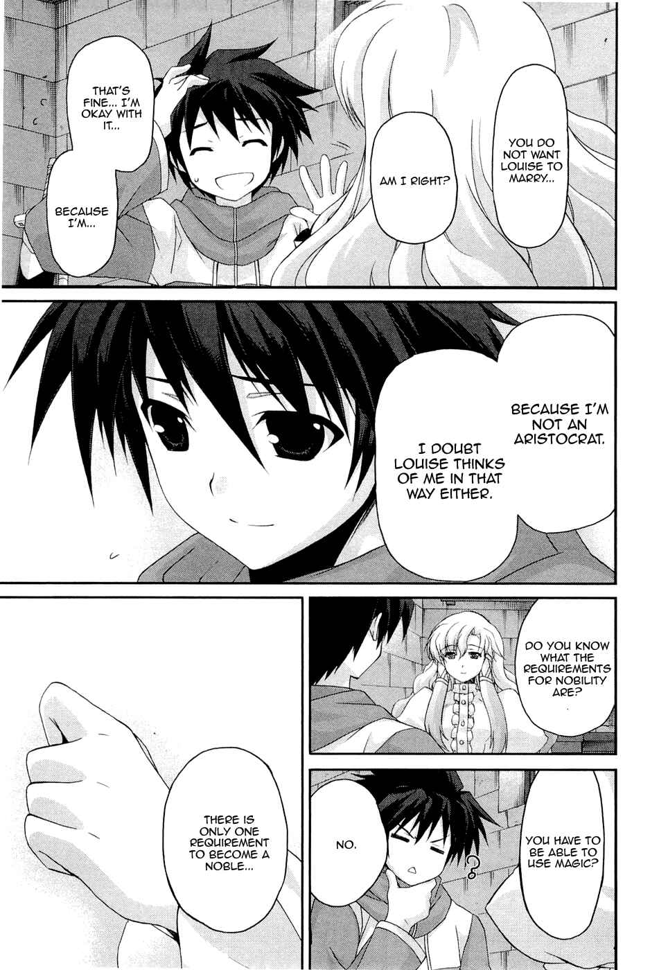 Page 21 Chapter 2 Zero no Tsukaima Chevalier