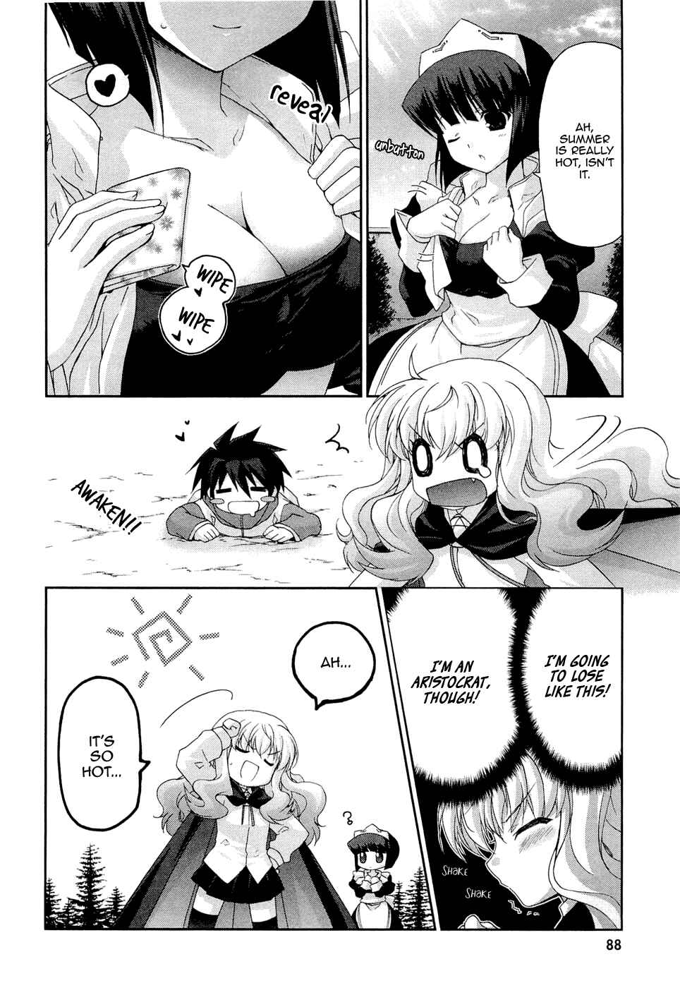 Page 4 Chapter 4 Zero no Tsukaima Chevalier