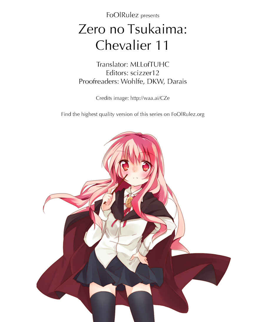 Page 27 Chapter 11 Zero no Tsukaima Chevalier