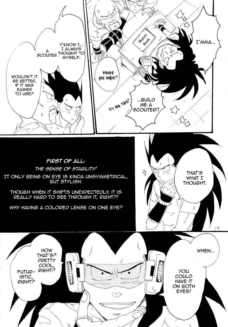 Page 15 Chapter Unknown_6713 Dragon Ball - Makeinu no Hana (Doujinshi)