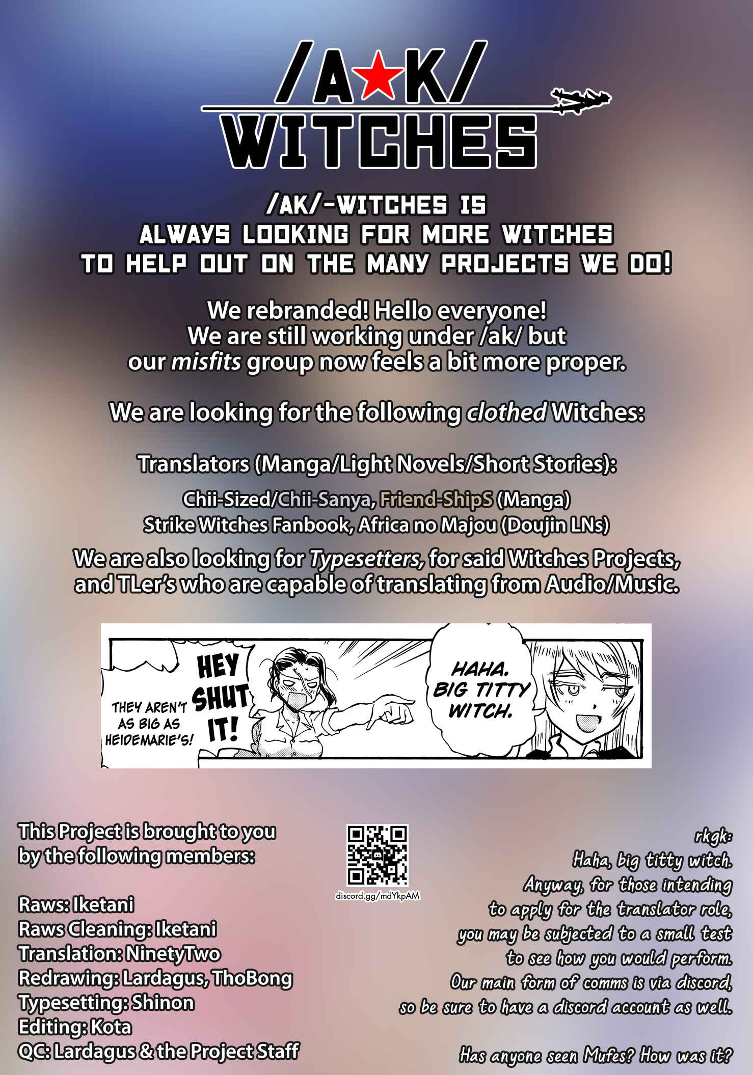 Page 25 Chapter 2 Strike Witches - The Witches of Andorra