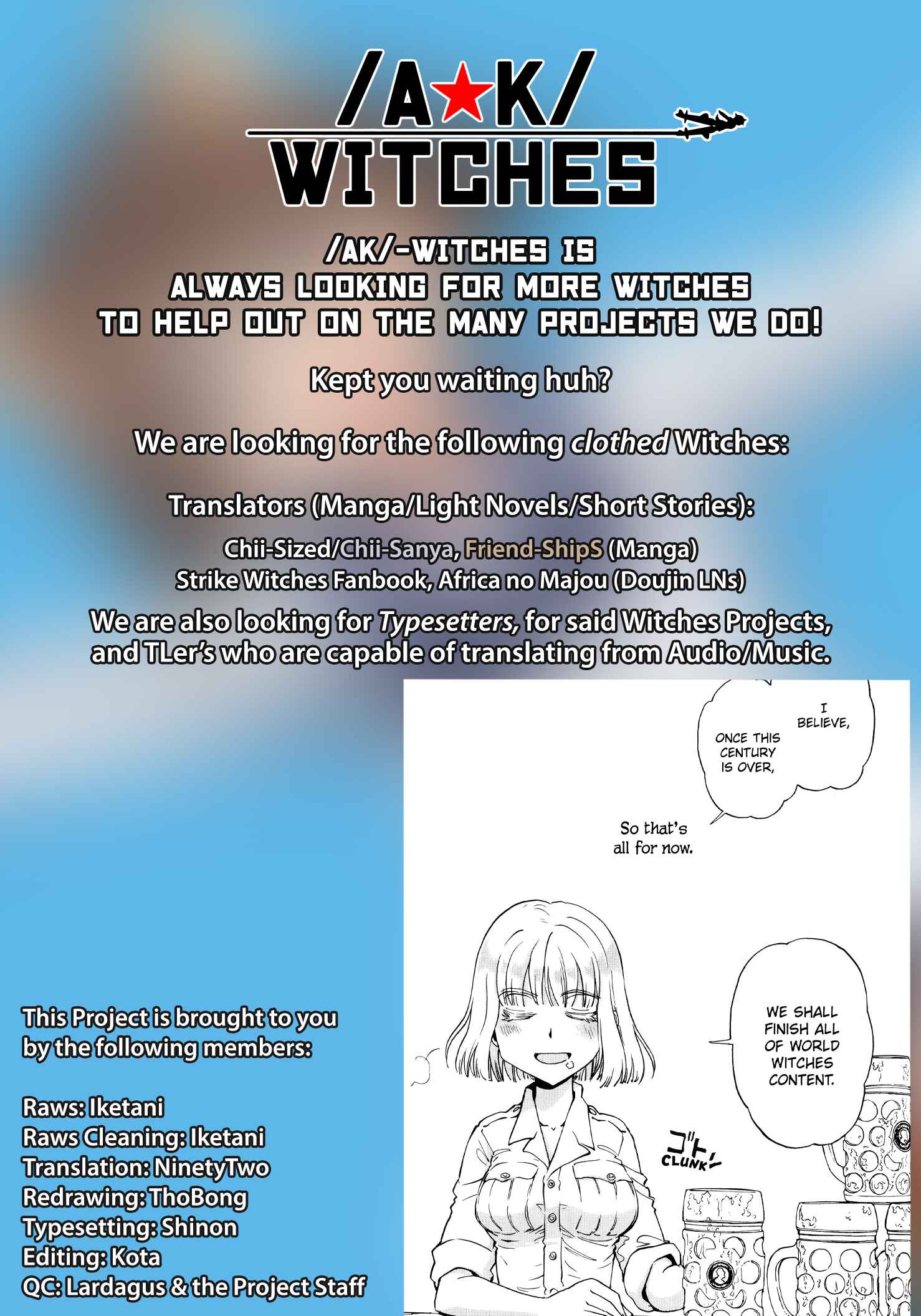 Page 35 Chapter 3 Strike Witches - The Witches of Andorra